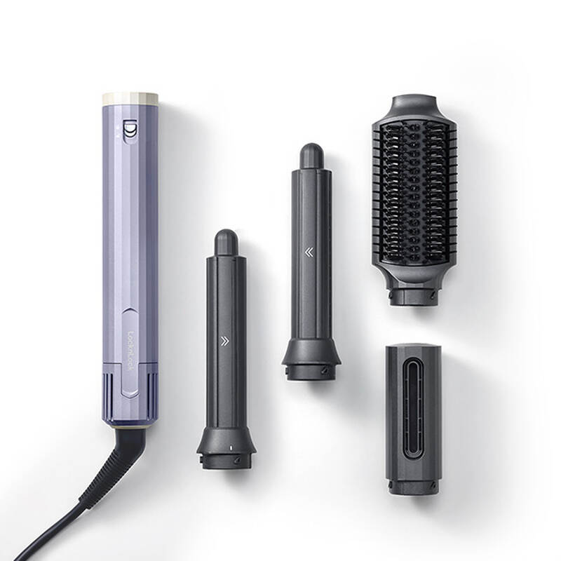 LocknLock Hair Styler 220-240V - Purple Gray - ENA526GRY, , large image number null